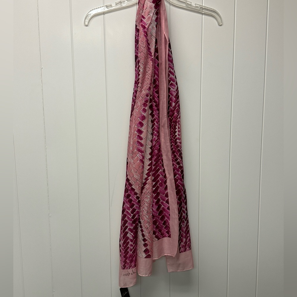 Cole Haan pink scarf